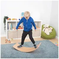 TickiT Wooden Balance Board, Balance Board, Holz, Holz, 830 mm, 300 mm, China