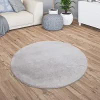 TT Home Wohnzimmer Kurzflor Einfarbig Modernes Design Waschbar