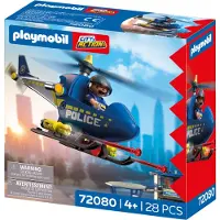 Playmobil Police Helicopter With Radar Bauspiel