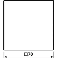 JUNG Raumtemperaturregler UP LS KNX sw glz LS2178TSSW