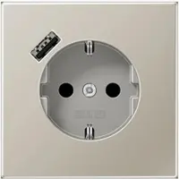 JUNG ES1520-18A SCHUKO-Steckdose m.USB