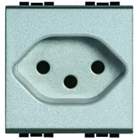 Legrand Bticino NT4164/13 Steckdose Schweiz Typ 13 mit erhöht Berührungsschutz 2M Tech