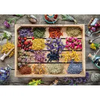 Nathan – 1500-teiliges Puzzle – Heilpflanzen – Ab 14 Jahren – Perfekte Passform – Kunstfotografie-Kollektion – 12001818