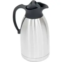Stalgast Edelstahl Isolierkanne, 2 Liter, mit Schraubdeckel