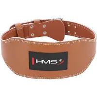 Rosfix Krafttrainingsgürtel PA3998, braun, HMS, Größe M. Krafttrainingsgürtel HMS