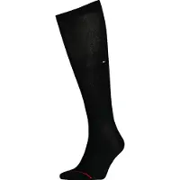 Tommy Hilfiger Kniestrümpfe "TH MEN TAILORED MERCERIZED KNEEHIGH" 0, mit kleinem Flag-Label