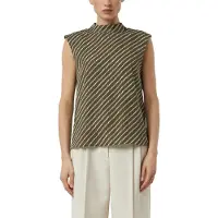 Comma Blouses Army Green Größe: 36 | Tanktops Outlet | Damen | Grün