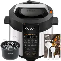 Cosori Schnellkochtopf CMC-CO601-SEU 5,7 Liter, 13 Programme, 1100 W, Sous-Vide, keramische Antihaftbeschichtung, 24h Timer