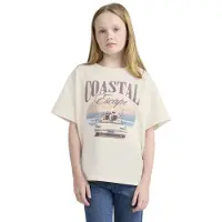 Levi's LVG Coastal GriLS SS T-Shirt, Antique White, 140