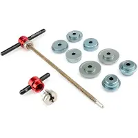 ABI Enduro Bearings Brt-058 Werkzeug-headset Silber Silber One Size