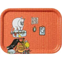 Arabia Tablett "Holiday Rush" in Orange - (L)27 x (B)20 cm - onesize