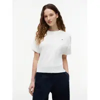 Tommy Hilfiger Cody Regular Batwing C-neck Ecru Größe: S | Hemden Outlet | Damen | Braun