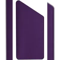 Stil Casa , Set 12 Besteckhalter für den Tisch, Polyurethan gepaart, 10,5xh. 22 cm, violette Farbe.