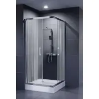 DuGU Dusar Eckeinstieg Glass 5 Glas Wave Breite.. - Duschkabine