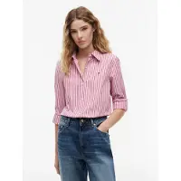 Tommy Hilfiger Hemdbluse "SUMMER POPLIN REGULAR SHIRT" Baumwolle, regular fit, auch in großen Größen