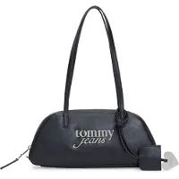 Tommy Hilfiger Schultertasche "TJW BOLD SHOULDER BAG" Damen Handtasche, Umhängetasche mit plakativem Logo