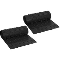 Syfax Dimpled Drainage Sheet 2 pcs Schwarz 0,5 x 20 m HDPE