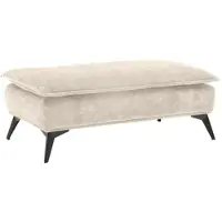 Premium Living Hocker Ottawa Beige Strukturstoff