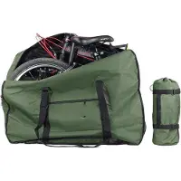 Famanu Fahrradtasche Transporttasche für 20 Zoll Faltrad - Grün