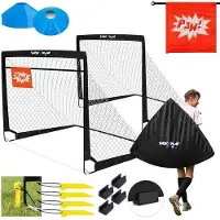 OEM Opvouwbare Fußballtore - leichtes, tragbares Modell - Set aus 2 - 120 x 90 x 90 cm