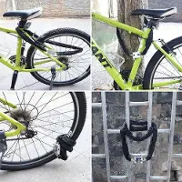 Famanu Fahrradschloss 1,2 m - Hochsicheres Anti-Diebstahl-Fahrradschloss - Wetterfest