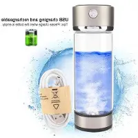 OEM Wasserstoffreiche Wasserflasche tragbarer Wasseriongenerator - 420 ml