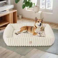 OEM Hundebett für mittelgroße und große Hunde - Weich, robust, waschbar und antislip - Ideal für Zuhause und Schlafen