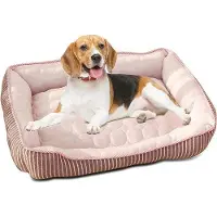 OEM Hundebett für kleine und mittelgroße Hunde - Kühles, Sommergeeignet, Waschmaschinengeeignet