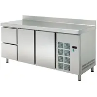 EURAST Kühler tisch gn 1/1 2 türen 2 schubladen - 1800x700x850 mm - 220 W 230/1V - 77099509
