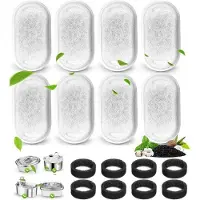 OEM Kattensandfilter - Ersatzteil für Edelstahl-Wasserfilter - 16 Stück