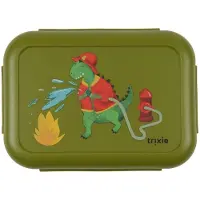 Trixie Lunchbox mit Klickverschluss Feuerwehrmann Dino
