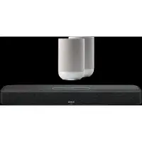 Denon Home Soundbar 550 + Home 200 Silber (2x)