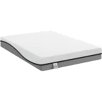 HOMCOM Matratze 140x200cm H3 mittelfest 20 cm Höhe aus Gel-Memory-Schaumstoff