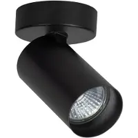 Licht-Erlebnisse Strahler Metall GU10 7 cm breit schwenkbar Schwarz Spot Lampe Deckenleuchte