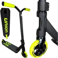 Union Base Lite Stunt-Scooter Mini M = H=76cm Schwarz / Lime