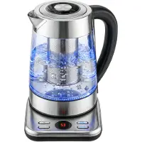 HOMCOM Wasserkocher, 1,7L 2200W mit UK Strix Thermostat.