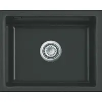 SYSTEMCERAM Unterbauspüle KeraDomo MERA 50 U/g in EIBE mit Excenterbedienung