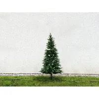 Outgarden Grün 180 cm Künstlicher Weihnachtsbaum, Exklusive Nordmanntanne Noble, Kunstbaum mit Premium Nadeln, Weihnachtsbaum für Zuhause, Dekoration für Festtage