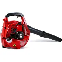 StarTech.com Benzin Laubbläser - Handgerät - 28 cm³ - 490 CFM - 280 mph - 1,1 PS - Schnellstart - Leicht 4,3 kg - Rot