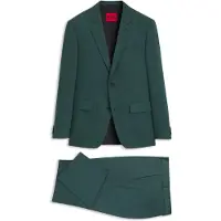 HUGO Zweiteiliger Slim-Fit Anzug aus Performance-Stretch-Twill Grösse 90