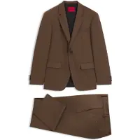 HUGO Zweiteiliger Slim-Fit Anzug aus Performance-Stretch-Twill Grösse 50