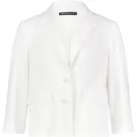 Betty Barclay Blazer-Jacke mit 3/4 Arm in Rohweiß | Gr.: 48