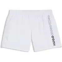 HUGO Badeshorts mit mehreren Logos Grösse XXL