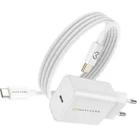 Avizar Mayaxess, 20W Netzteil für Xiaomi 15 Pro + USB-C Kabel 1m, Weiß