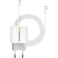 Avizar Mayaxess, 20W Netzteil für Galaxy Z Fold 6 + USB-C Kabel 1m, Weiß