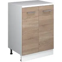 Vicco Kommode unter Schräge Rion Sonoma 60 x 81.6 cm ohne Schräge mit 2 Türen, Model 60836