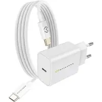 Avizar Mayaxess, 20W Netzteil für Xiaomi 15T + USB-C Kabel 1m, Weiß
