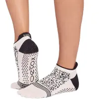 Toesox Full Toe Low Rise Tec Pilates Grip Socken