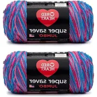 OEM Jumbo Acryl Garen 2er-Pack - 283g 10oz - Medium - 400 Meter - zum Breien