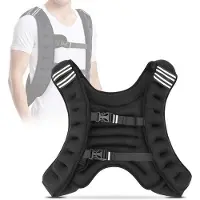OEM Krafttrainings-Übergewicht-Vest 10 kg, einstellbarer Lauflauf-Vest mit reflektierenden Sicherheitsstreifen für Intensivtraining und schnelles Gehen.